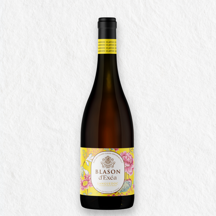 Blason d'Exéa blanc - Vin du Languedoc