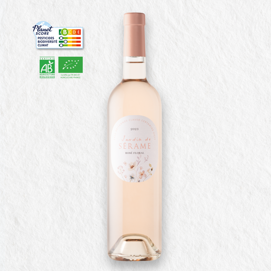 Jardin de Serame rosé - Vin bio et Planet Score en IGP Pays d'Oc
