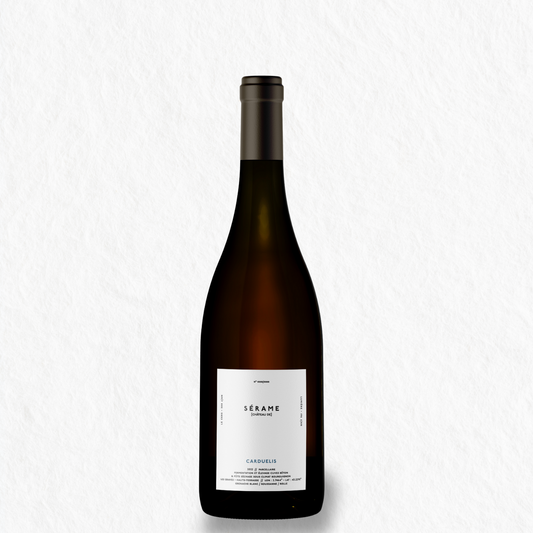 Vin blanc bio du Château de Sérame, AOP Corbières, Carduelis