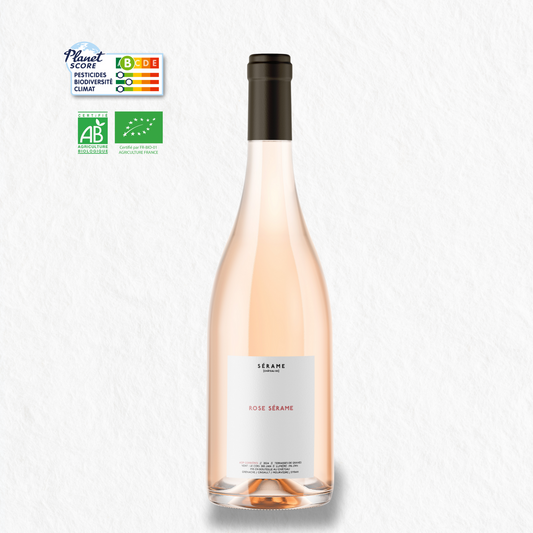 Vin rosé bio AOP Corbières du Château de Sérame : Rose Sérame
Vin gastronomique
