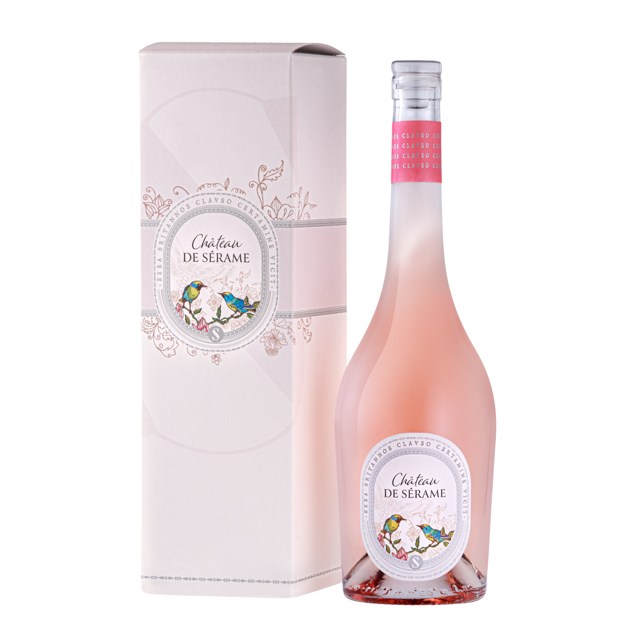 Magnum de Château de Sérame grande cuvée rosé, vin bio, AOP Corbières